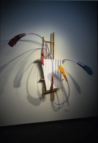 Disorderly Conduit
Wood, Steel, Plastic, Hardware, Paint
7’W. x 3’D. x 7’3”H.
2005